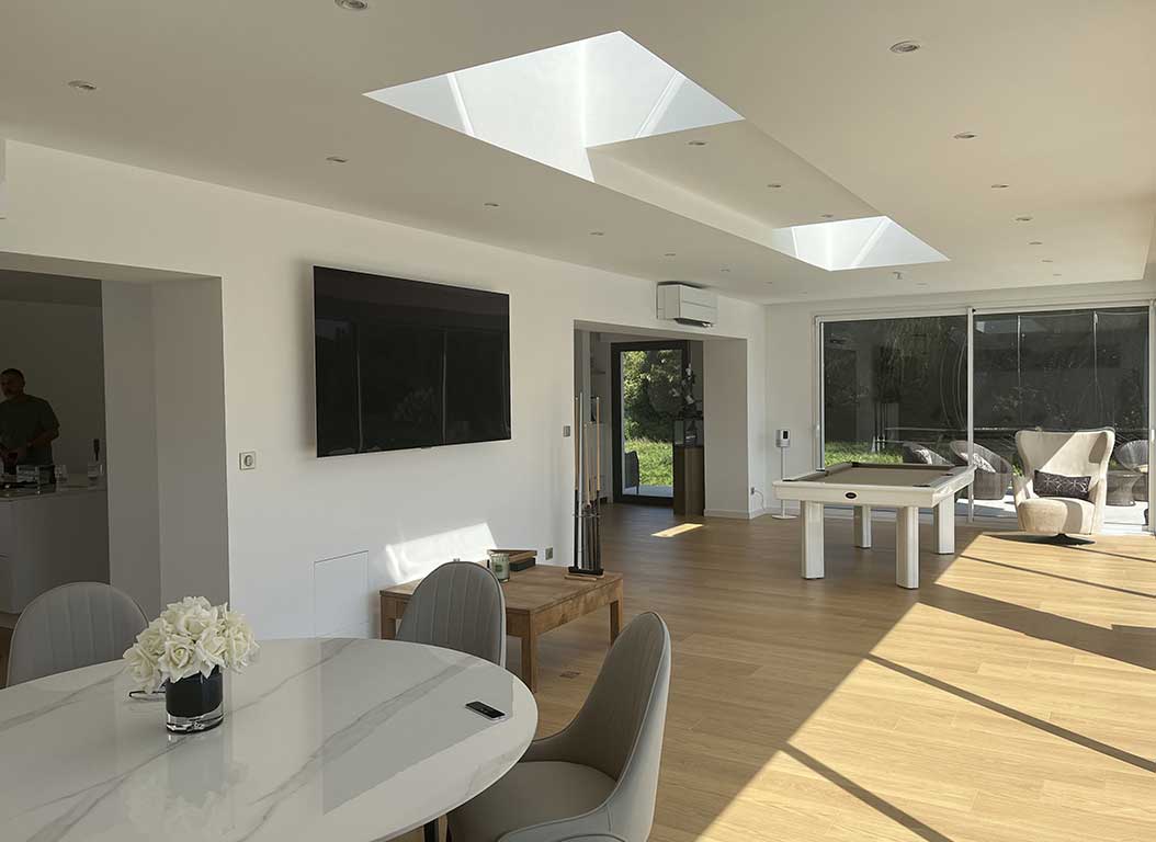 EXTENSION EN OSSATURE BOIS A Mont Saint Eloi (HAUTS DE FRANCE)